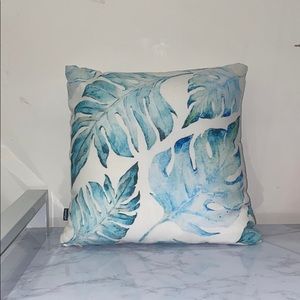 Trendy Watercolor Throw Pillow- Society6